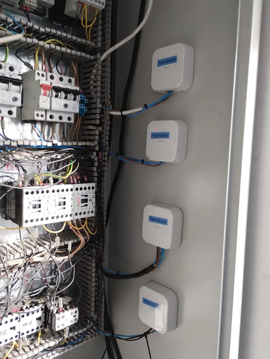 Tablou electric de automatizare pentru încălzire, cu module wireless pentru controlul independent al zonelor
